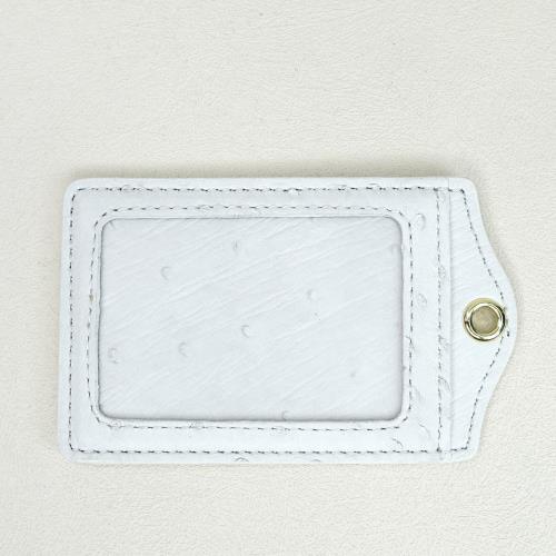 【M2nd】盧加鴕鳥皮證件套(白-T07A)