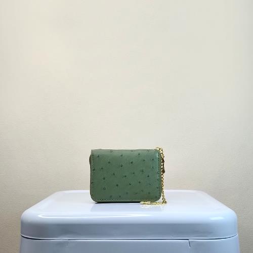 【M2nd】坎格爾珍稀鴕鳥皮小夾(綠-T04A)