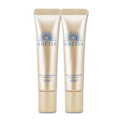 【SHISEIDO 資生堂】安耐曬金鑽高效水感防曬凝膠NA 15g x 2