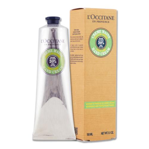 【LOCCITANE 歐舒丹】乳油木萊姆護手霜 150ML（百貨公司貨）
