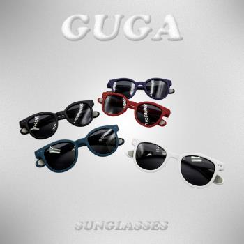 【GUGA】兒童偏光太陽眼鏡 歐美街頭潮流款 個性氣場滿滿 全方位護眼UV400 夏日百搭 S8444P