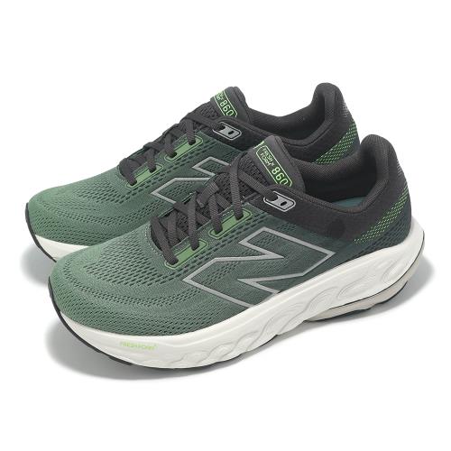 New Balance NB 慢跑鞋 Fresh Foam X 860 V14 2E 寬楦 男鞋 綠 灰 緩衝 運動鞋 M860U14-2E