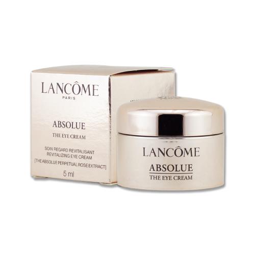 【LANCOME 蘭蔻】絕對完美永生玫瑰肽金逆時眼霜 5ML(效期至2026年10月)