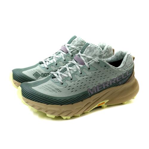 MERRELL 健行慢跑鞋 GTX 黃金大底 女鞋 綠色 ML068368 no350