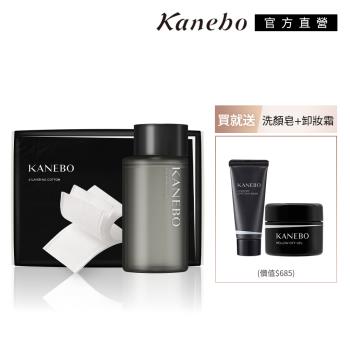 Kanebo佳麗寶平衡煥妍肌能水淨膚組為日本專櫃公司貨，內含肌能水180mL、化妝棉100枚、皂霜20g及卸妝凝霜28g，適合各種膚質使用，提供深度清潔與保濕修護，讓肌膚煥發健康光采。