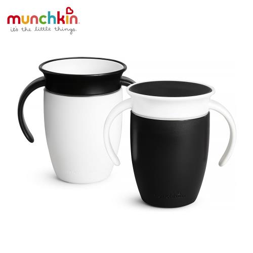 munchkin滿趣健-360度防漏練習杯207ml-2色