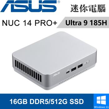 華碩 NUC 14 PRO PLUS RNUC14RVSU9068A9(Intel Ultra 9 185H/16G/512G PCIE/W11)