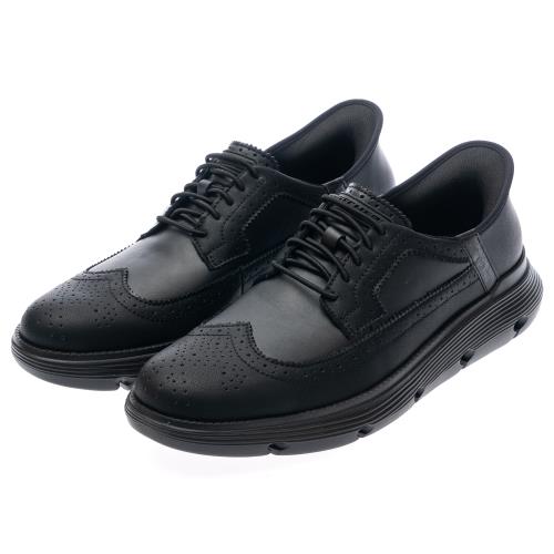 SKECHERS 男鞋 休閒系列 瞬穿舒適科技 GARZA (205304BBK)