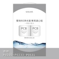 SAKURA櫻花RO淨水濾芯兩支入F2192