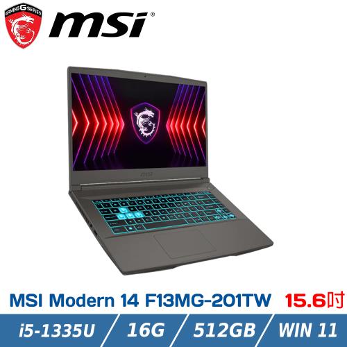 MSI微星 Thin 15 B13VE-3077TW (i5-13420H/16G/512G/RTX4050/WIN11)