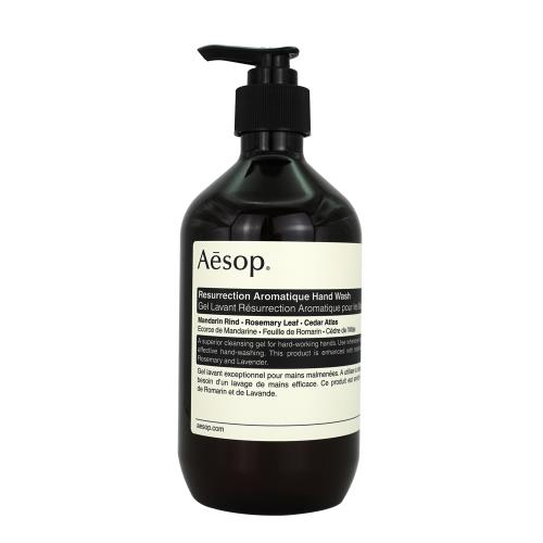 AESOP伊索 賦活芳香手部清潔露(500ml) 壓頭版_國際航空版