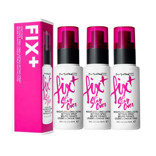 M.A.C FIX+超持妝零暗沉定妝噴霧30ml*3入組-航空版