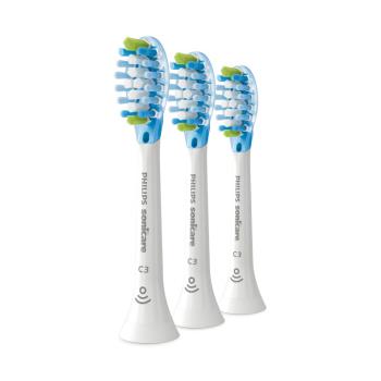  飛利浦 PHILIPS HX9043/96 牙刷刷頭為 Sonicare 電動牙刷專用替換頭，3入裝黑色系設計，提供優異清潔效果，適用 HX6730/HX6761/HX9172/HX9332/HX9352/HX9362/HX9372 等機型。德國製造，確保高品質個人衛生用品，定期更換維持口腔健康。產地以實際為準（美國/德國/奧地利）。 