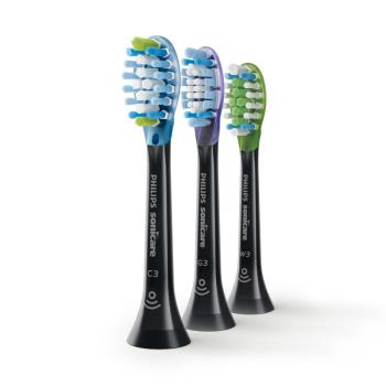 PHILIPS飛利浦 HX9073/96 刷頭/噴頭系列，為成人設計的多色組合電動牙刷刷頭套裝，提供優異清潔效能，適合日常口腔護理。柔軟刷毛深入清潔牙齒，相容多款飛利浦電動牙刷機型。個人衛生用品，一經拆封使用將影響退貨許可權。提升您的口腔健康，從飛利浦專業刷頭開始！