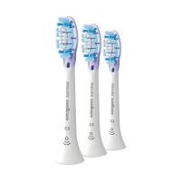 【PHILIPS 飛利浦】智能超效護齦刷頭3入-白 HX9053/67