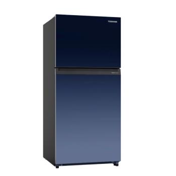 TOSHIBA 東芝 519公升無邊框玻璃IOT雙門變頻冰箱漸層藍 GR-RT666WI-PGT(GG)