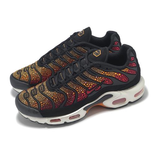 Nike 休閒鞋 W Air Max Plus SWRVSKI 男鞋 女鞋 黑 紅 施華洛世奇 水晶 漸層 FZ9042-001