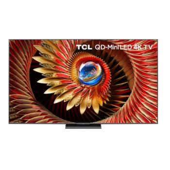 送7-11商品卡100元★(含標準安裝)TCL75吋miniLED 4K連網智慧顯示器75C8K