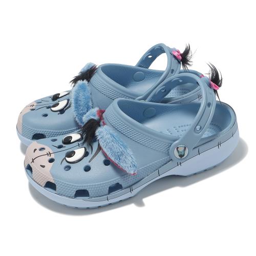 Crocs 洞洞鞋 Eeyore Classic Clog 男鞋 女鞋 屹耳 小熊維尼 經典克駱格 藍 卡駱馳 21109390H