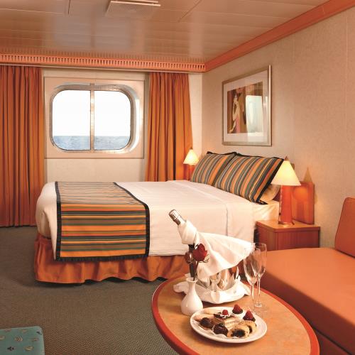 清艙【歌詩達郵輪莎倫娜號】沖繩、宮古島(石垣島)自主行五天(海景雙人房)單人券