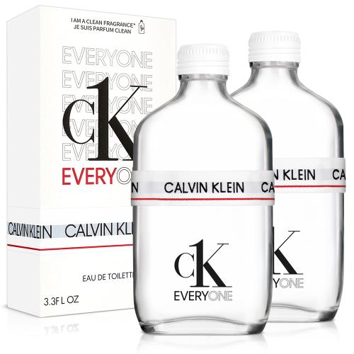 Calvin Klein 凱文克萊 CK EVERYONE 中性淡香水(100ml)X2入