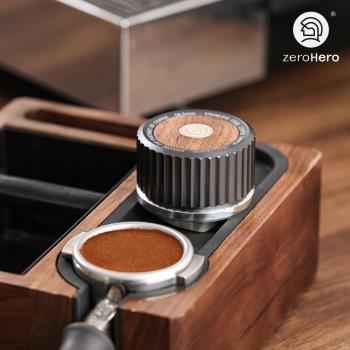 【zeroHero】雷神自重力佈粉器2.0-58mm-槍灰色 /義式咖啡/整粉器/佈粉針/重力式佈粉器/填粉器/旋轉佈粉/散粉器