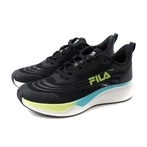 FILA 慢跑鞋 運動鞋 黑/藍綠 男鞋 1-J316Z-066 no495