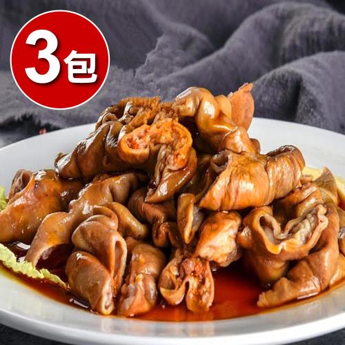 【五星主廚阿常師】獨家秘方香滷大腸3包組(250g固形物200g)/包