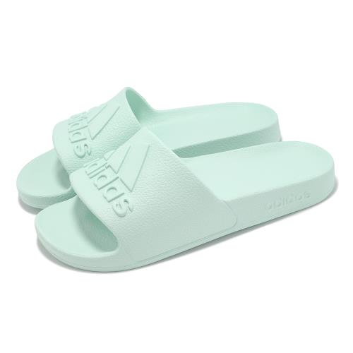 adidas 拖鞋 Adilette Aqua 男鞋 女鞋 蒂芬妮綠 運動拖鞋 快乾 舒適 愛迪達 JS1125
