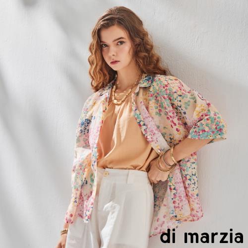 di marzia歐洲限量100%麻顯瘦衫-獨