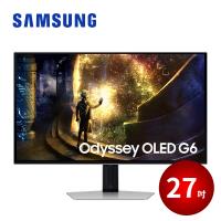 SAMSUNG 27吋 Odyssey OLED G6 平面電競顯示器 S27DG612SC
