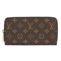 Louis Vuitton LV M41896 ZIPPY 經典老花ㄇ字拉鍊長夾.紅