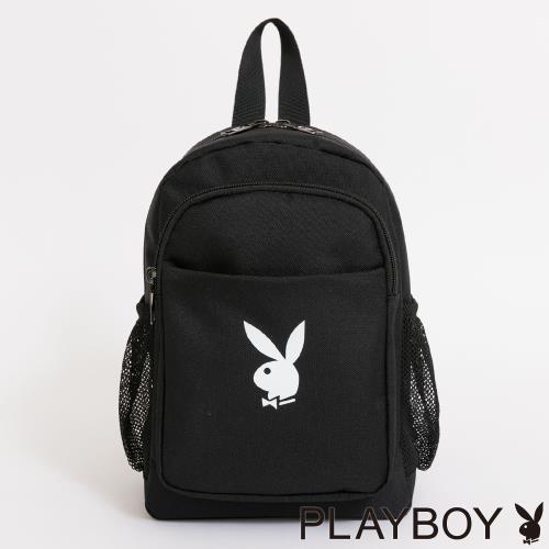 PLAYBOY - 後背包  Youth系列 - 黑色