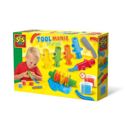 荷蘭SES創意黏土_ 創意黏土小工具大集合(含2色黏土)-00504