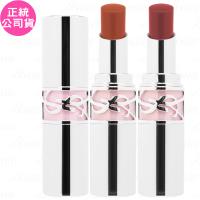 YSL Saint Laurent 聖羅蘭 情挑誘光水唇膏，法國原裝進口，屬於專櫃級別的高階唇部彩妝。這款水唇膏擁有豐富的色號選擇，包括 44 Nude Lavalliere、80 使壞辣椒、122 撩撥熱吻、154 纏綿薔薇、201 曖昧玫瑰、205 純慾赤裸、206 眷戀酒紅、209 Pink Desire、210 Passion Red、212 Deep Ruby、12 Electric Love 等，適合各種膚質使用。儲存期限為 3 年，請詳見產品包裝標示。