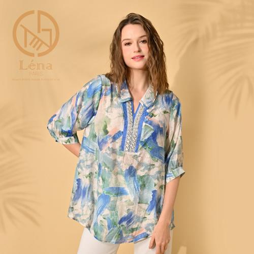 Léna南法頂奢渡假風精品衫
