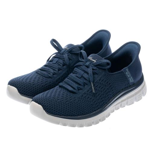 SKECHERS 女鞋 休閒系列 瞬穿舒適科技 GRACEFUL (100736NVY)