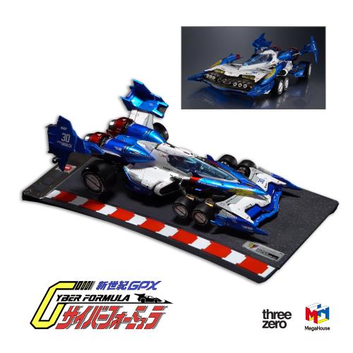 threeMega 閃電霹靂車 VA Hi-SPEC UNITED 超級阿斯拉01 高階完成品模型（送特典壓克力展示盒）