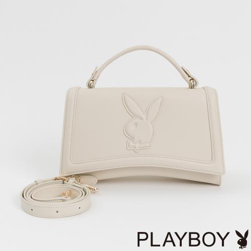 PLAYBOY - 手提包 Eiffel Tower系列 - 白色