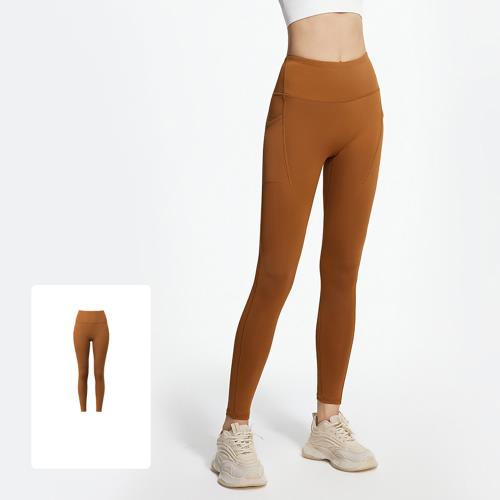 【ALLK 歐楷】促銷 側口袋韻律瑜珈服長褲 4色(尺寸L-2XL/中大尺碼/運動/健身)