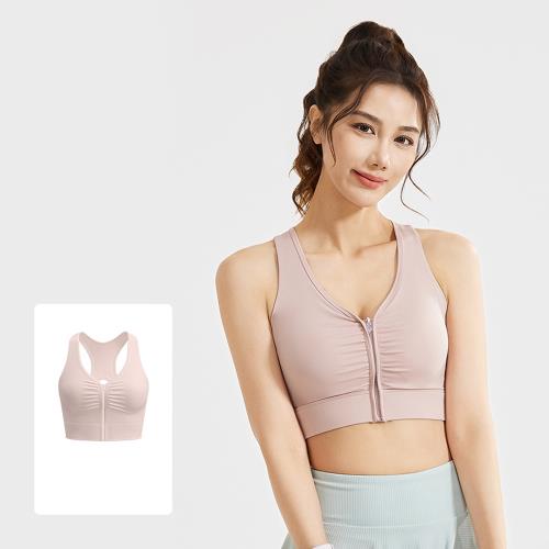 【ALLK 歐楷】促銷 前拉鍊瑜珈韻律服上衣 4色(尺寸L-2XL/中大尺碼/運動/健身)