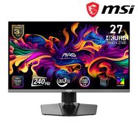 MSI微星 MAG 272UP QD-OLED X24 是一款26.5吋的高解析度電競螢幕，採用QD-OLED面板，提供3840 x 2160 UHD解析度與240Hz更新頻率，確保流暢畫面與精準反應。支援Adaptive-Sync技術，降低拖影與閃屏現象。具備抗藍光與護眼功能，適合長時間使用。178°廣視角與10 bits色彩支援，呈現細膩色彩與高對比度。輕巧設計，方便安裝，是電競玩家與辦公族的首選螢幕。