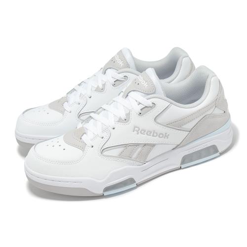 Reebok 籃球鞋 BB 4500 DMX 男鞋 白 灰 低筒 緩震 復古 運動鞋 100209133