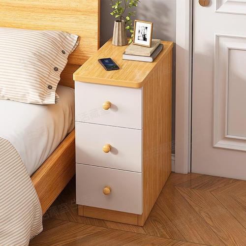 [生活藏室]加深款三抽收納床頭櫃