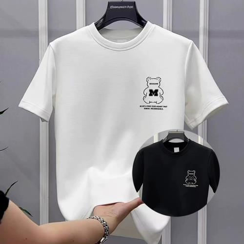 CS22 美式時尚個性熊印短袖T恤