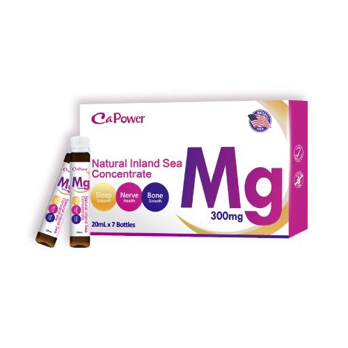 【美國CaPower加柏爾】超濃縮夜鎂力平衡飲 20ml 7入/盒