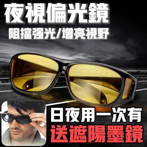 美國原裝奈米夜視鏡 防強光、遠光、眩光