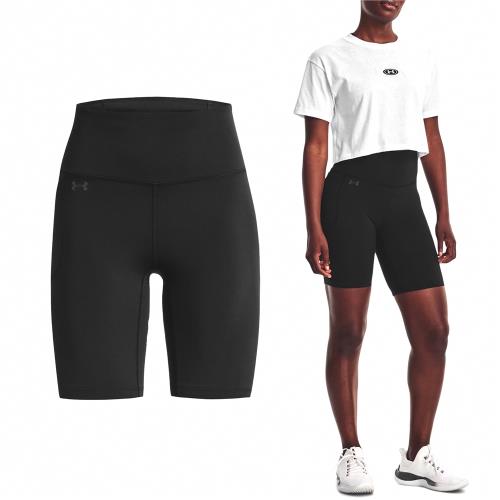 Under Armour 單車褲 Motion Bike Shorts 女款 黑 速乾 吸汗 緊身褲 UA 1377088001