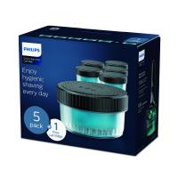 【六入】PHILIPS 飛利浦 S5000/S7000/S9000智能系列電鬍刀清洗座藥水匣 CC16/51