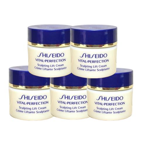 SHISEIDO資生堂 全效抗痕緊顏白金霜10ml*5入(公司貨)